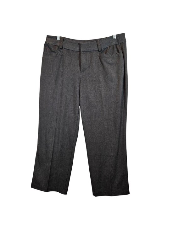 Christopher & Banks Pants - Christopher & Banks Gray Dress Pants Womens 14P Slacks Career Office date night